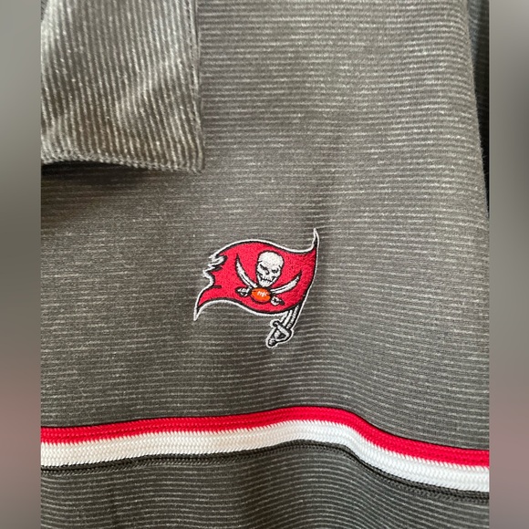 Tampa Bay Buccaneers Nike Dri-Fit On Field Apparel Men’s Short Sleeve Polo Shirt - Picture 3 of 8